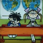 На задней парте